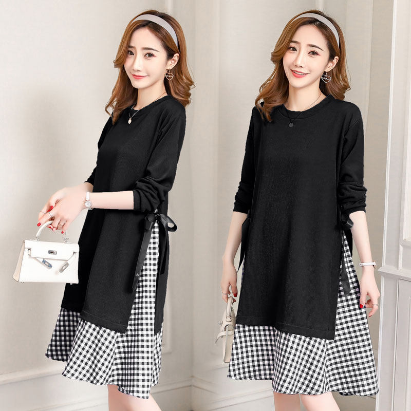 孕妇连衣裙秋装2020新款孕妇裙子 宝朵儿连衣裙