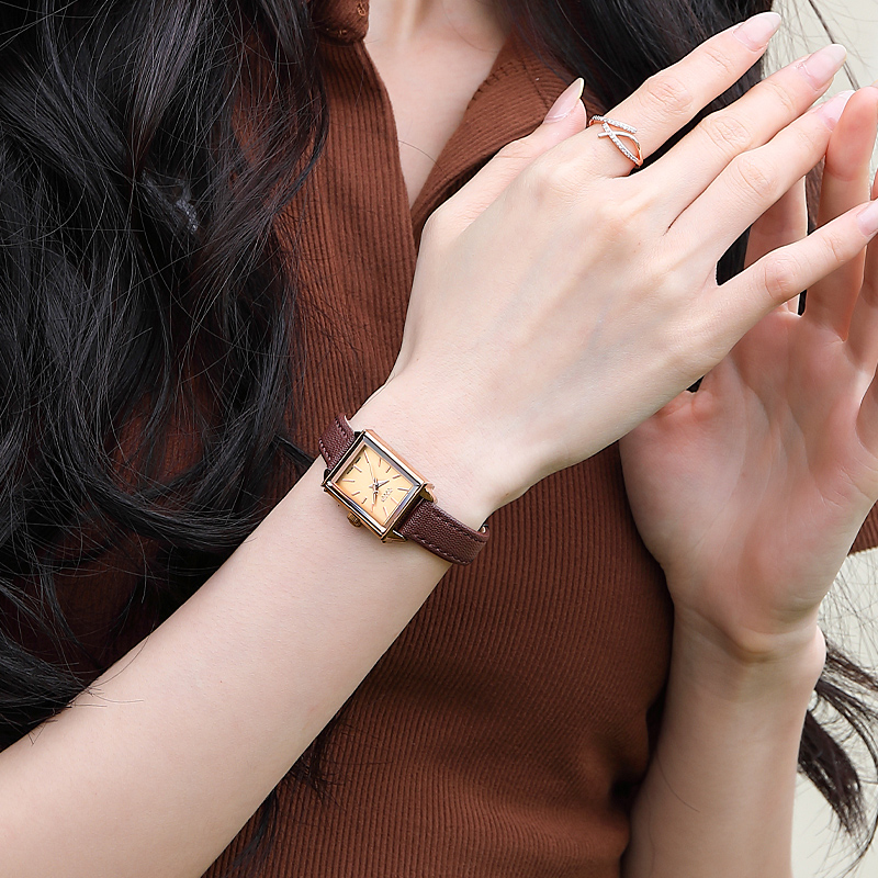 聚利时高级感时尚气质ins风女表 julius聚利时晨宇日韩腕表