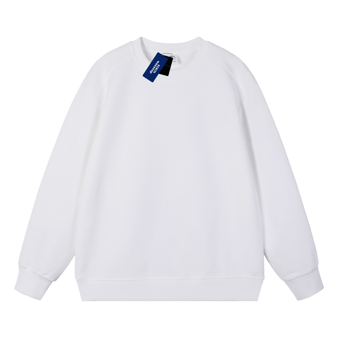 买一送一卫衣男美式重磅潮牌卫衣男圆领纯白色长袖打底衫内搭上衣,淘宝优惠券,粉丝福利购,淘宝优惠卷