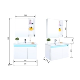 Jomoo jiu mu для ванной комнаты зеркало зеркало шкаф санитарного шкафа шкаф