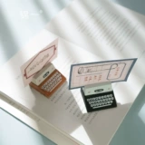 Zakka Телефонное сообщение клип Clip Cartoon Wood Offic