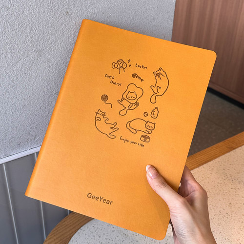 锦一文具 B5康奈尔笔记本 笔记本子厚商务工作创意课堂笔记本大号复古学生本子记事本少女简约大学生日记本女 - 图3