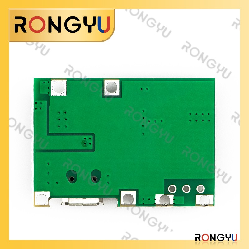 3.7V 5V升9V万用表改装18650锂电池模块充电2A升压放电一体可调