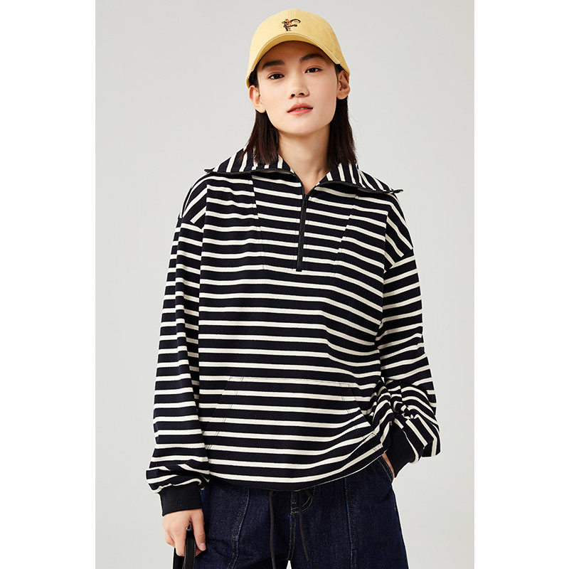 飞鸟和新酒polo领卫衣2022短外套 飞鸟和新酒卫衣/绒衫