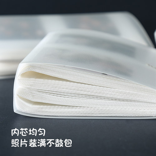 拍立得3寸4寸照片相册明信片收纳本小卡三寸四寸相册本纪念册活页 - 图2
