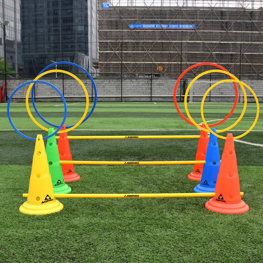 奥匹篮球训练器材标志桶障碍物锥形桶路障轮滑雪糕筒足球辅助装备