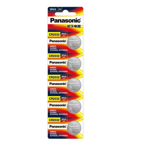 松下CR2032 cr2025 cr2016汽车遥控器电子主板体重秤3v纽扣电池 - 图1