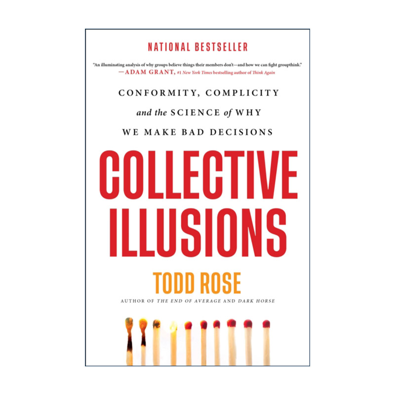 集体错觉  英文原版 Collective Illusions 从众性 复杂性与我们做出错误决定的科学性 英文版 进口英语原版书籍 - 图0