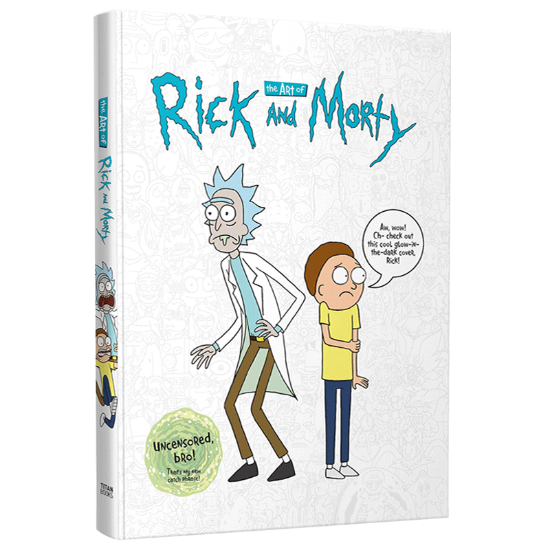 瑞克和莫蒂设定集 英文原版The Art of Rick and Morty 动画瑞克与莫蒂设定集 高分神作 脑洞大开 英文版科幻动画 进口艺术类书籍,淘宝优惠券,粉丝福利购,淘宝优惠卷