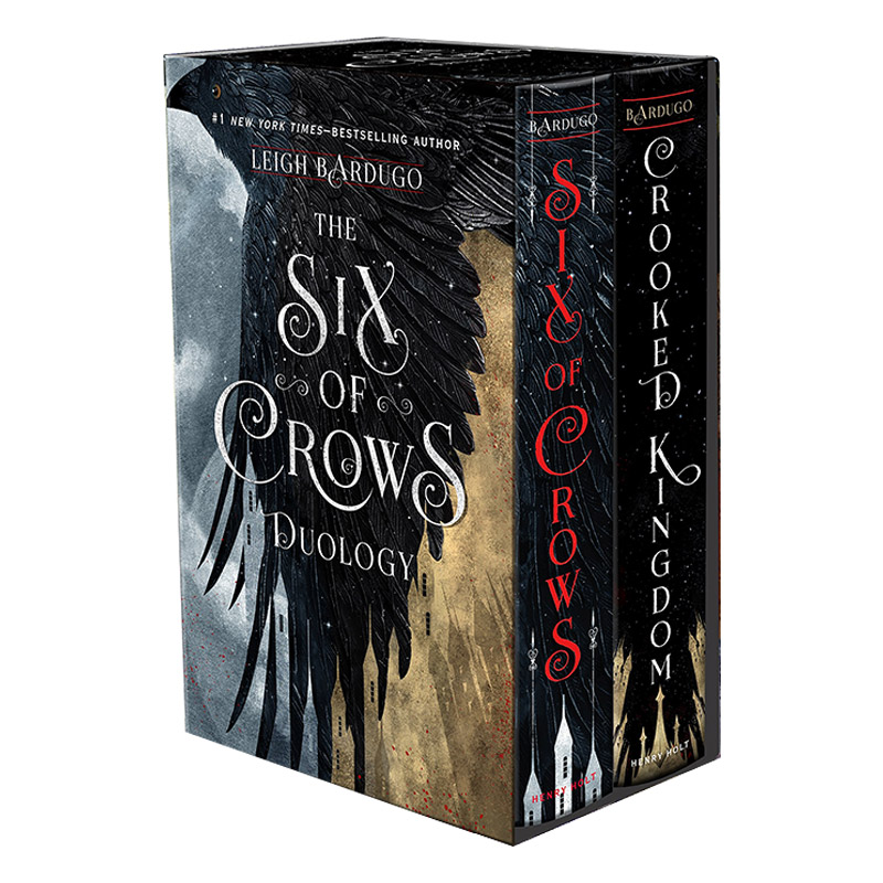 英文原版小说 Six Of Crows Boxed Set 乌鸦六人组2本套装 英文版 进口英语原版书籍 - 图0