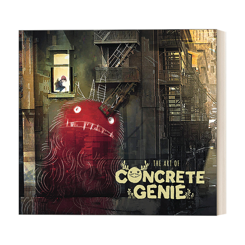 英文原版 The Art of Concrete Genie壁中精灵游戏艺术设定集精装画册 索尼PS4游戏 PixelOpus工作室 Dark Horse黑马出版 进口书籍