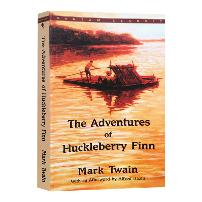 哈克贝利费恩历险记 英文原版 The Adventures of Huckleberry Finn 马克吐温 汤姆索亚历险记 续集 英文版进口原版英语文学书籍 - 图0