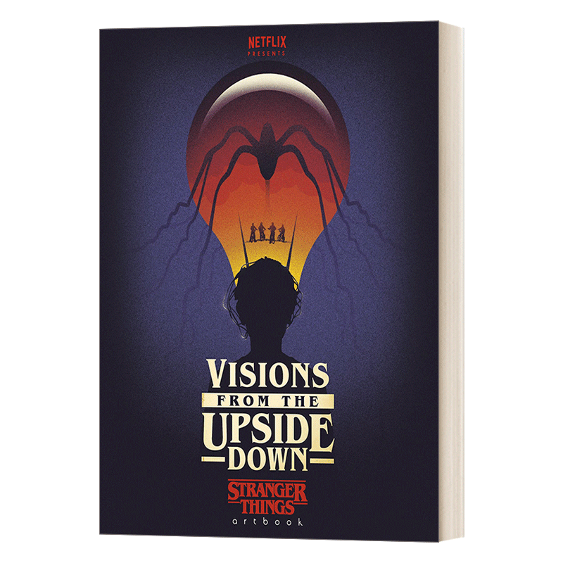 英文原版 Visions From the Upside Down 美剧怪奇物语艺术插画集 精装 颠倒的愿景 英文版 进口英语原版书籍 - 图0