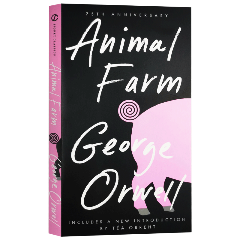 动物农场庄园 英文原版小说 Animal Farm George Orwell乔治奥威尔1984作者英语进口外文书籍搭怦然心动flipped哈利波特追风筝的人 - 图2