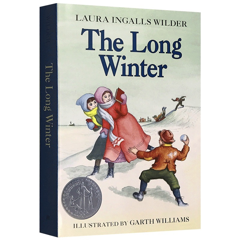 漫长的冬季 英文原版 The Long Winter 纽伯瑞奖 英文版儿童文学青少年成长小说 Little House 小木屋系列第6部 附插图 正版进口书 - 图2