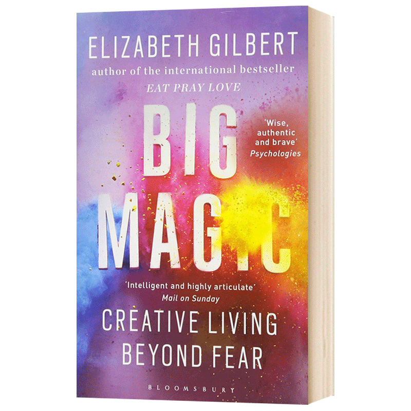 大魔术 英文原版小说 Big Magic 大魔法 英文版原版书籍 正版进口英语书 Elizabeth Gilbert 伊丽莎白吉尔伯特 - 图2
