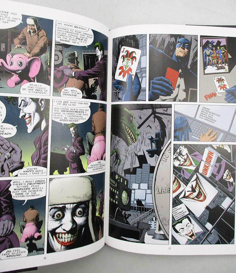豪华版 蝙蝠侠 致命玩笑 英文原版 精装Batman: The Killing Joke Deluxe New Edition 小丑 DC正义联盟漫画 进口英语原版书籍