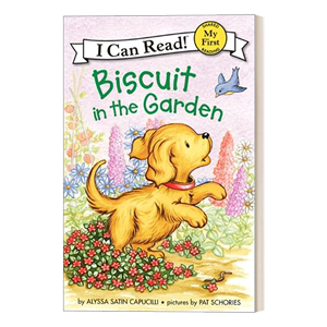 小饼干狗在花园 英文原版 My First I Can Read Biscuit in the Garden 英文版 进口英语原版书籍