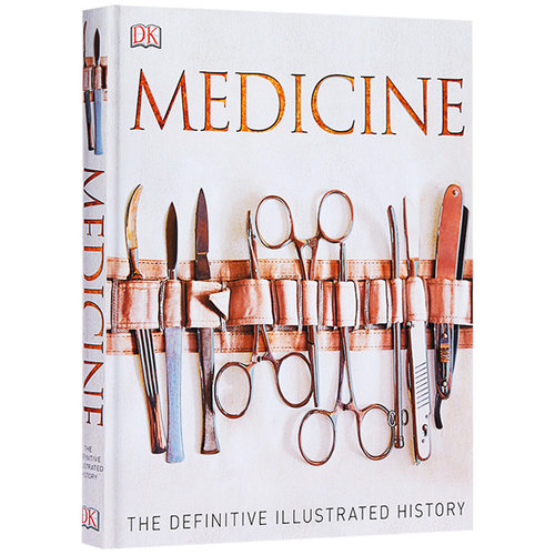 医学百科 英文原版 Medicine The Definitive Illustrated History 图解医学史 DK百科全书 英文版原版书籍 精装进口英语书 - 图0