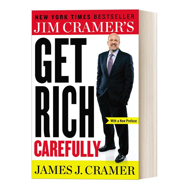 英文原版 Jim Cramer's Get Rich Carefully 吉姆·克莱默小心致富 知名股市财经名嘴 投资 理财 英文版 进口英语原版书籍 - 图0