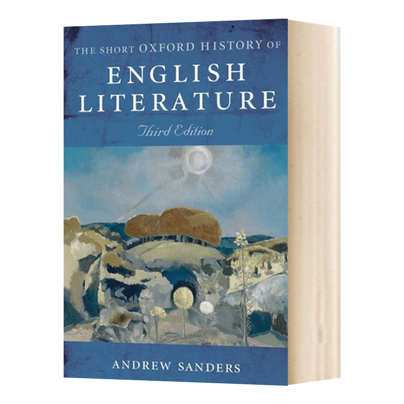 英文原版 Short Oxford History of English Literature牛津英国文学简史英文版进口英语原版书籍-图0