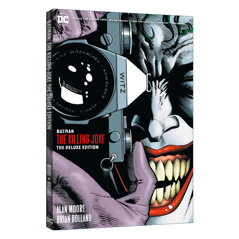 豪华版 蝙蝠侠 致命玩笑 英文原版 精装Batman: The Killing Joke Deluxe New Edition 小丑 DC正义联盟漫画 进口英语原版书籍
