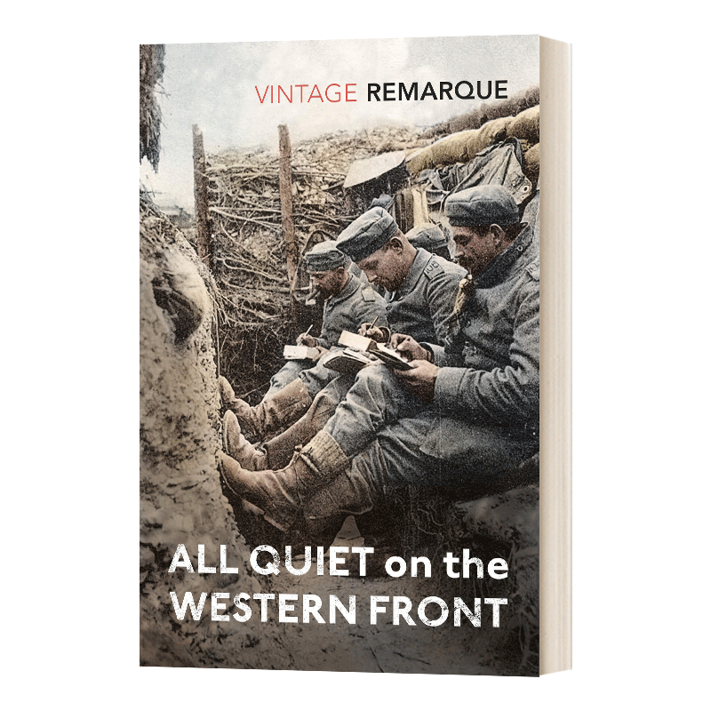 英文原版小说 All Quiet on the Western Front 西线无战事 Vintage经典 英文版 进口英语原版书籍 - 图0