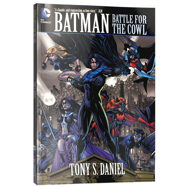 蝙蝠侠 披风争夺战 英文原版书 Batman Battle for the Cowl 超级英雄 美国DC漫画公司 Tony Daniel 进口原版英语书籍 新蝙蝠侠 - 图0