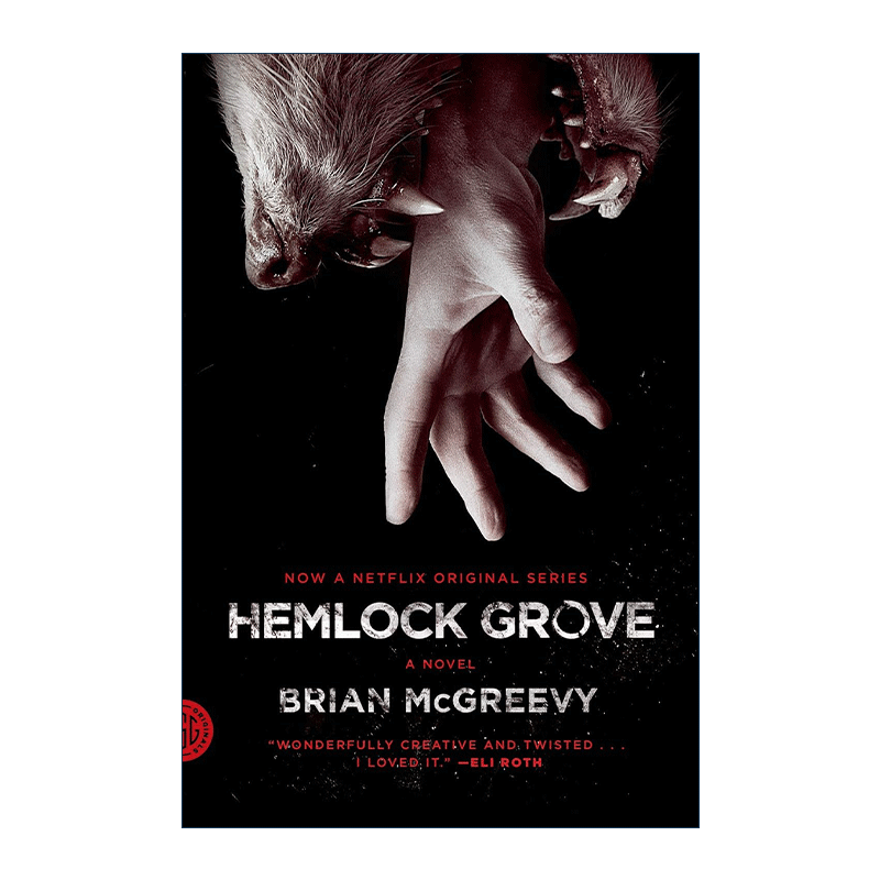 铁杉树丛  英文原版 Hemlock Grove 影视封面 哥特风恐怖故事 英文版 进口英语原版书籍