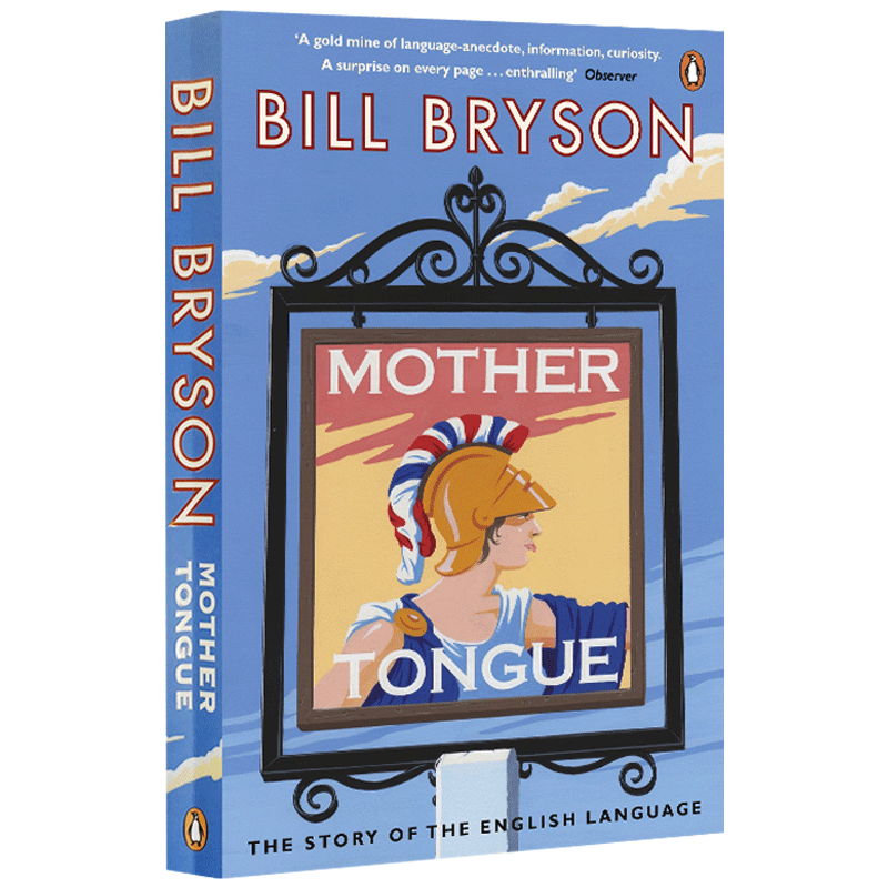 布莱森英语简史 英文原版 Mother Tongue The Story of the English Language 母语英语的故事英文版 英式笑话风格的英语百科全书
