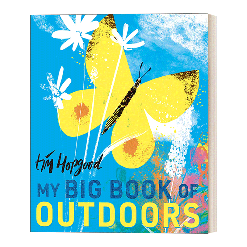 英文原版绘本 My Big Book of Outdoors我的户外活动大书 走出户外探索四季 关于大自然的书 儿童精装绘本 英文版进口英语原版书籍