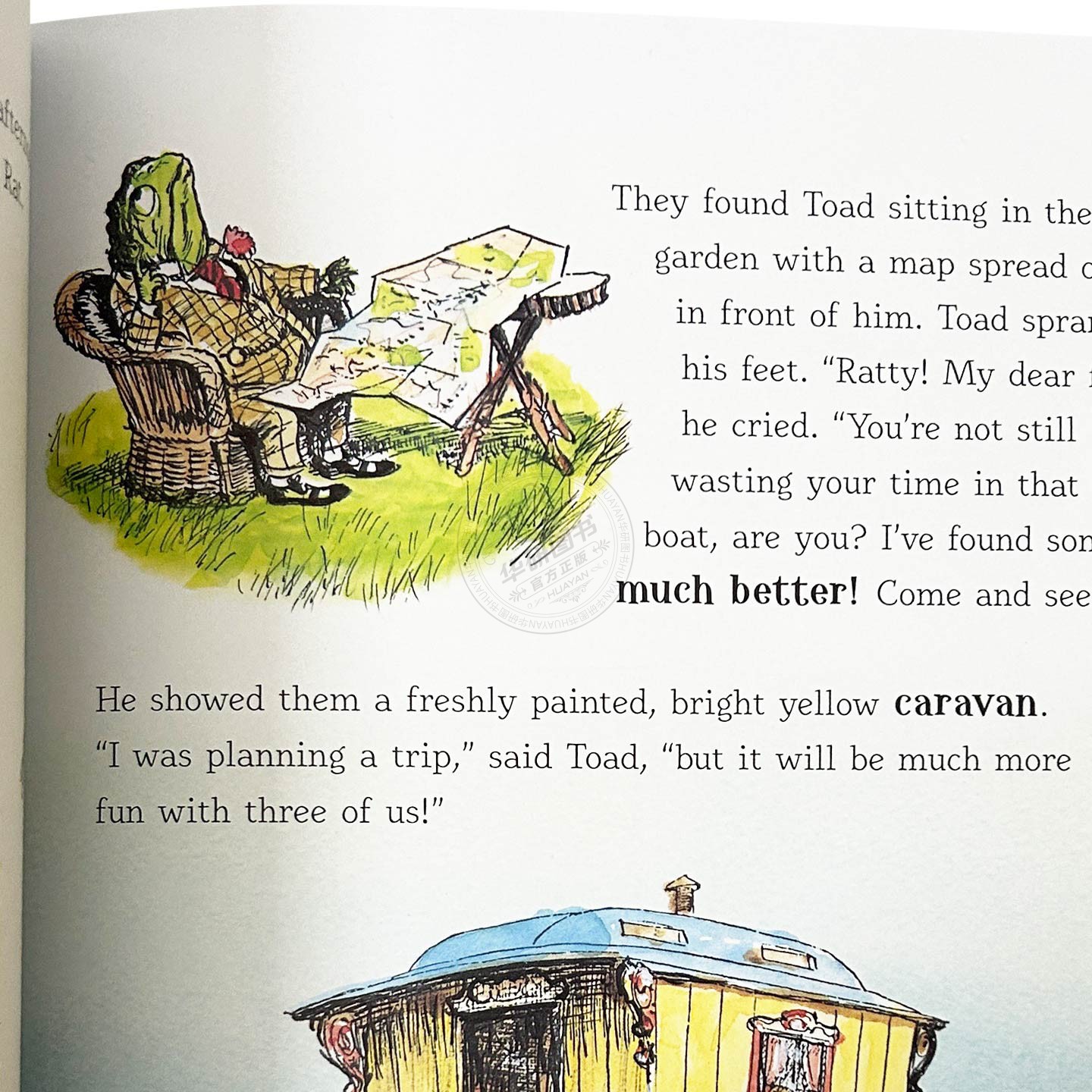 柳林风声 90周年纪念版绘本图画书 英文原版 Wind in the Willows Anniversary Gift Picture Book E.H.谢泼德插画 进口英语书籍 - 图2