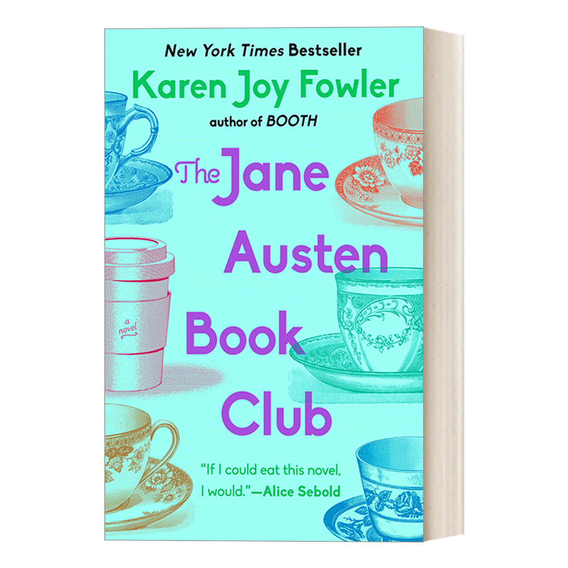 简奥斯汀读书会 英文原版 The Jane Austen Book Club 女性家庭生活小说 Karen Joy Fowler 英文版 进口英语原版书籍 - 图0