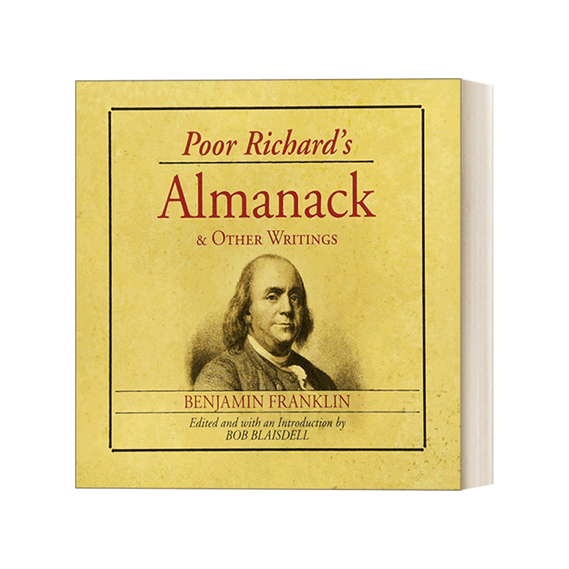 英文原版 Poor Richard's Almanack and Other Writings 富兰克林 可怜的理查年鉴和其他著作 英文版 进口英语原版书籍