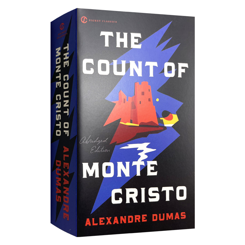 华研原版 基督山伯爵英文原版小说 The Count of Monte Cristo 英文版 世界经典文学名著 国外原装正版进口书籍搭相约星期二小妇人 - 图0