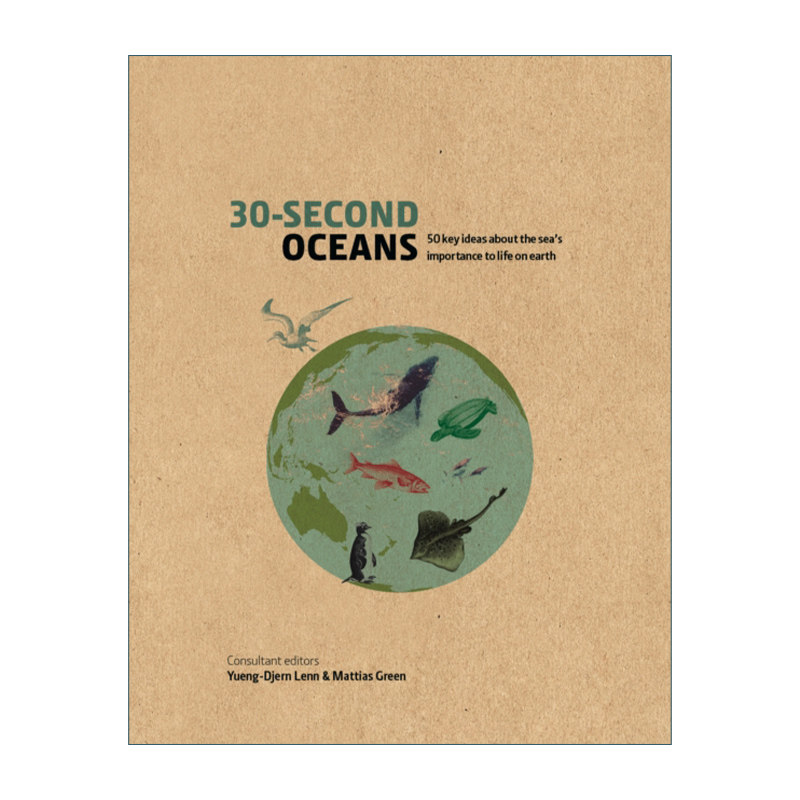 英文原版 30-Second Oceans 30秒海洋 海洋对地球重要性的50个要点 精装 英文版 进口英语原版书籍