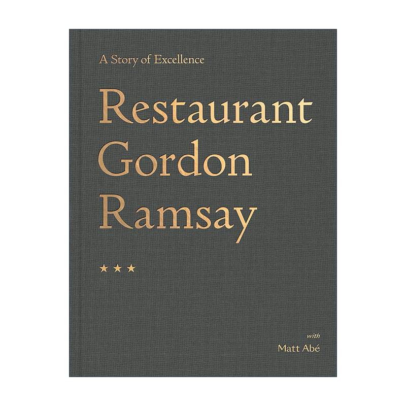 英文原版 Restaurant Gordon Ramsay 戈登 拉姆齐餐厅 迷人的故事 精装 英文版 进口英语原版书籍
