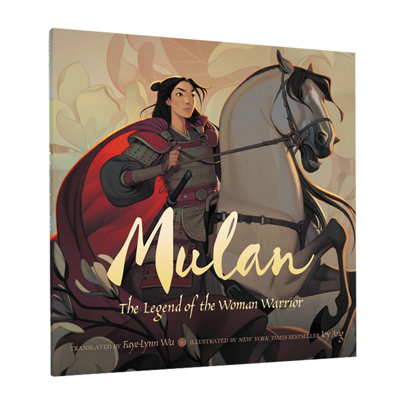 花木兰 巾帼英雄 英文原版 Mulan The Legend of the Woman Warrior 木兰从军记 儿童故事绘本 女战士传奇 传统故事书 精装 英文版 - 图3