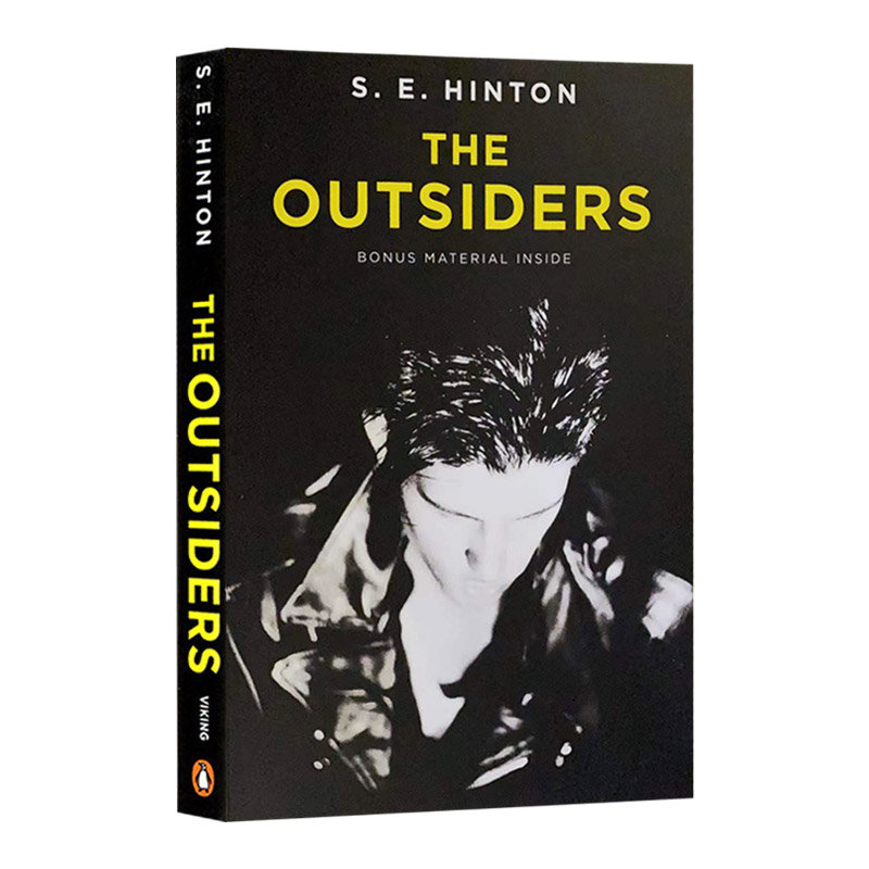 追逐金色的少年 局外人 英文原版小说 The Outsiders 美版 常青藤国际大奖小说 SEHinton 苏珊埃洛伊斯欣顿 英文版进口英语书籍 - 图0