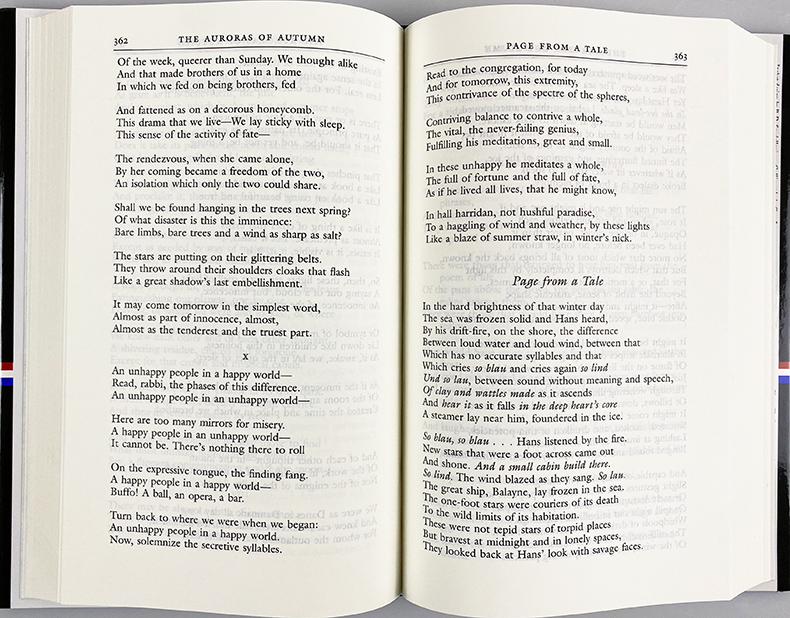 英文原版 Wallace Stevens Collected Poetry & Prose 华莱士史蒂文斯 诗歌和散文集 英文版