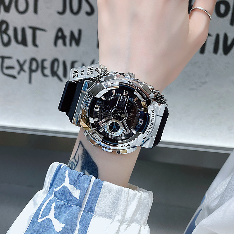 男士机械情侣学生钢铁之心独角兽 luobin毅诚国产腕表