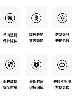 全遮光隔热膜玻璃贴纸阳台窗户遮阳防晒家用不透光贴膜隐私防偷窥