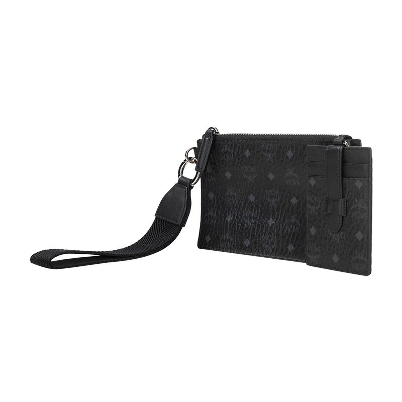 MCM男女同款LOGO潮流经典小手包零钱包男女特卖XY - 图0