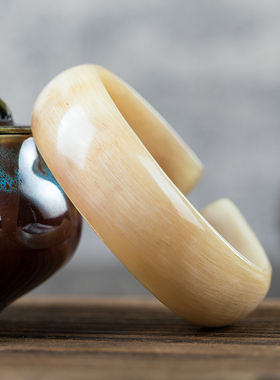 遇角轩民族风女高贵羊角稀有