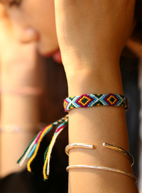 手绳尼泊尔手链编织手工制作手绳