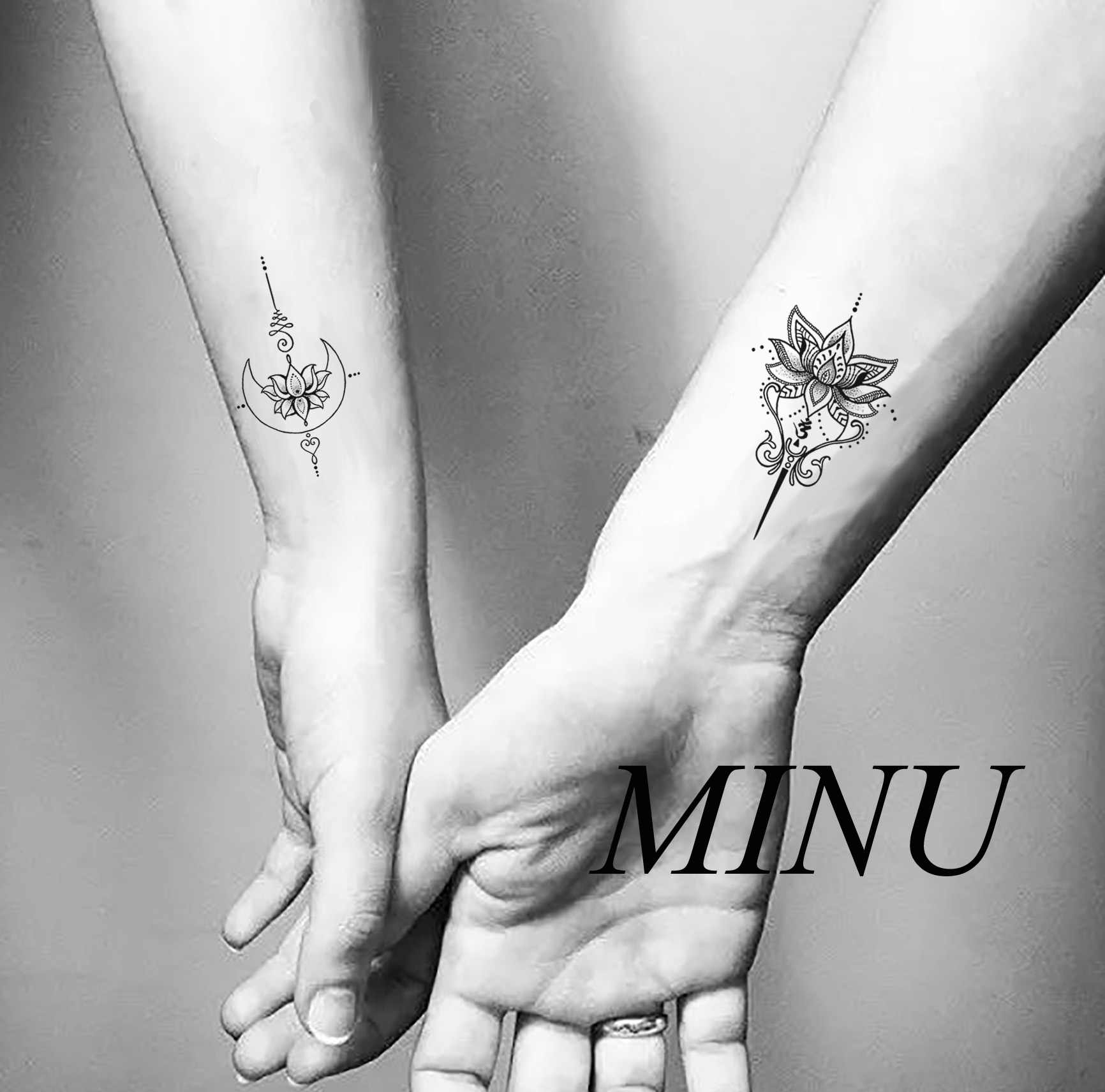 莲花纹身贴刺青 新人首单立减十元 21年7月 淘宝海外