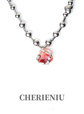 项链设计感宝石CHERIENIU小众