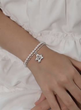 CHERIENIU天然珍珠纯银手链气质通勤轻奢礼物女