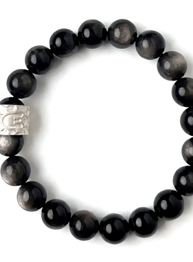 送礼物999纯银手串男女