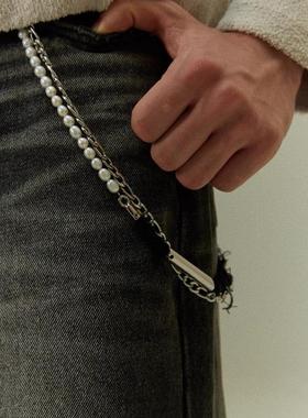 ClareLewis男珍珠裤链